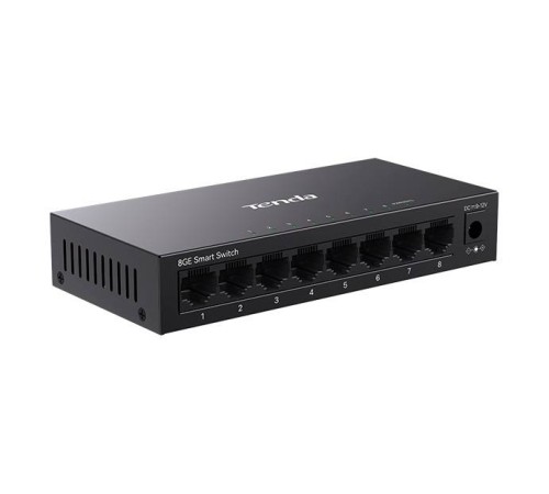 Tenda TEG2208D Коммутатор облачный управляемый, 8x1 Гбит/с, настольный, металлический корпус