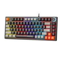 Defender Механическая клавиатура Wildfire GK-213 RU,чер/сер,82кн,TNT розов,1.5м_1
