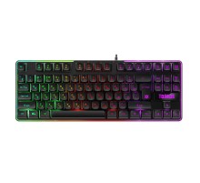 Defender Игровая клавиатура проводная Torius GK-207 RU,черн,87кн+FN,радуж,1.5м