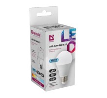 Defender Лампочка светодиодная A60-15W-840-E27 груша, 4000 К, нейтральный белый, 1 шт