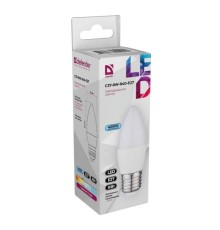 Defender Лампочка светодиодная C37-8W-840-E27 свеча, 4000 К, нейтральный белый, 1 шт