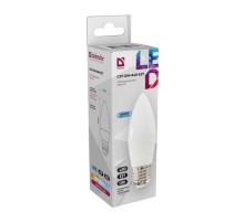 Defender Лампочка светодиодная C37-12W-840-E27 свеча, 4000 К, нейтральный белый, 1 шт