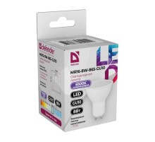 Defender Лампочка светодиодная MR16-8W-865-GU10 софит, 6500 К, холодный дневной, 1 шт.