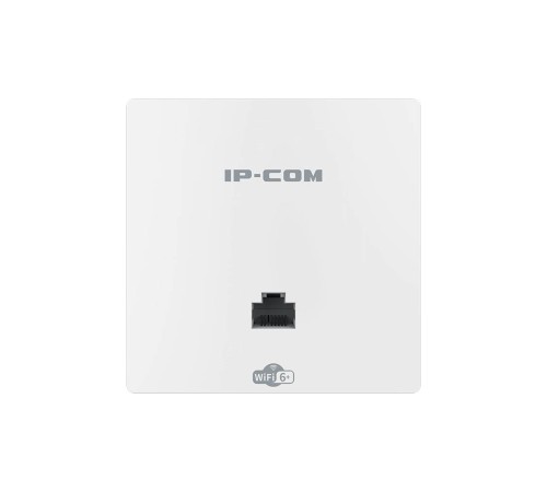 IP-COM W39AP Двухдиапазонная гигабитная настенная точка доступа, 2,4/5 ГГц, до 2976 Мбит/с, 2х1 Гбит/с, PoE