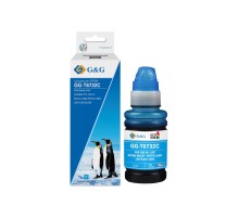 Чернила G&G, аналог Epson C13T67324A голубые 100 ml