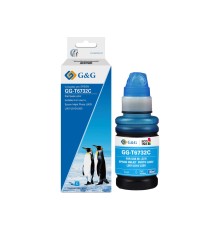 Чернила G&G, аналог Epson C13T67324A голубые 100 ml