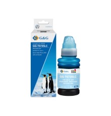 Чернила G&G, аналог Epson C13T67354A светло-голубые 100 ml