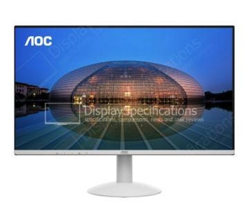 МОНИТОР 23.8" AOC 24B30H3/BW WHITE (IPS, 1920x1080, 120Hz, 1 ms, 178°/178°, 300 cd/m, 1500:1, +HDMI 1.4)