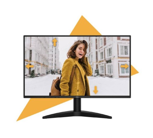 LCD AOC 27" 27B36H {IPS 1920x1080 100Hz 4ms 178/178 250cd 1500:1 8bit(6bit+FRC) D-Sub HDMI1.4 VESA}