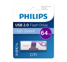 Флеш накопитель 64GB PHILIPS CITI2.0 64GB, USB 2.0