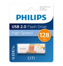Флеш накопитель 128GB PHILIPS CITI2.0 128GB, USB 2.0