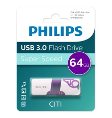 Флеш накопитель 64GB PHILIPS CITI3.0 64GB, USB 3.0