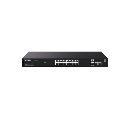 IP-COM G2220P-16-250W Коммутатор управляемый PoE, 18 портов, 18x1 Гбит/с, SFP 2x1 Гбит/с, PoE 16x30Вт (до 230Вт)