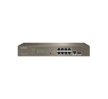 Tenda TEG5310P-8-150W Управляемый PoE гигабитный коммутатор L3, 8PoE портов, 1 Uplink, 1 SFP