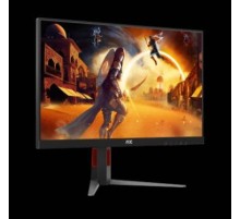 МОНИТОР 27" AOC Q27G4/D Black-Red с поворотом экрана (IPS, 2560x1440, 200Hz, 0.3 ms, 178°/178°, 450 cd/m, 80M:1, +HDMI)