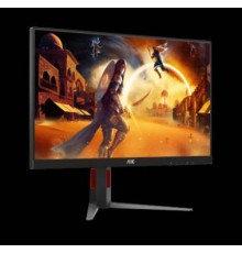 МОНИТОР 27" AOC Q27G4/D Black-Red с поворотом экрана (IPS, 2560x1440, 200Hz, 0.3 ms, 178°/178°, 450 cd/m, 80M:1, +HDMI)