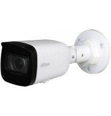 Уличная цилиндрическая IP-видеокамера DAHUA DH-IPC-HFW1230T1P-ZS-S5 2Мп; 1/2.8” CMOS; моторизованный объектив 2.8~12 мм; механический ИК-фильтр; чувствительность 0.008лк@F1.7; сжатие: H.265+, H.265, H.264+, H.264, MJPEG; 2 п