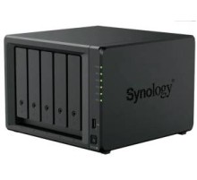 Synology DS1525+ 	AMD V1500B (Quad-Core, 8 Threads) 2.2 GHz (Base Clock) 	8GB DDR4 ECC (Expandable) 	5 x 3.5”/2.5” SATA HDD/SSD 2 x M.2 NVMe (for SSD cache, no storage pool support) 2 x 2.5GbE RJ-45