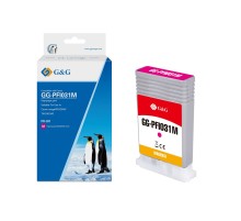 Картридж струйный G&G, аналог Canon PFI031M (6265C001) пурпурный 55ml