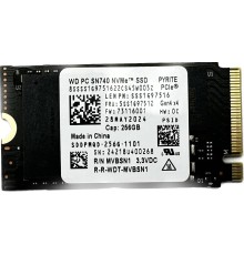 Western Digital WD SN740 256GB M.2 NVMe SSD PCIe 4.0 x4 2242 (OEM) гарантия 1 мес