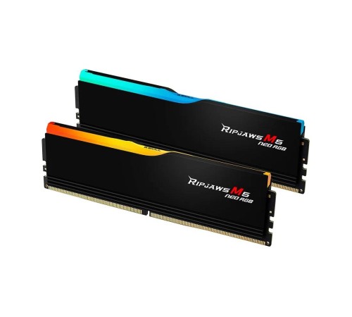 Модуль памяти G.SKILL RIPJAWS M5 NEO RGB 32GB 6000МГц DDR5 CL30 DIMM (Kit of 2x16GB) 1.35V EXPO, Black