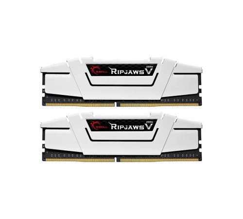 Модуль памяти G.SKILL RIPJAWS V 32GB 3600МГц DDR4 CL18 DIMM (Kit of 2x16GB) 1.35V White