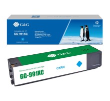 Картридж Cartridge G&G 991X for PageWide Managed, (16 000стр.), голубой M0J90AE
