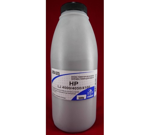 Тонер для картриджей C4127X,C8061X,EP-52 (фл. 500г) B&W Standart фас.Россия