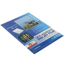 Пленка LOMOND для стр. печати, cамоклеящаяся, прозрачная, неделенная  А4  80г/м2  10л
