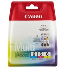 Набор картриджей CANON BCI-6 многоцветный,  3 картриджа