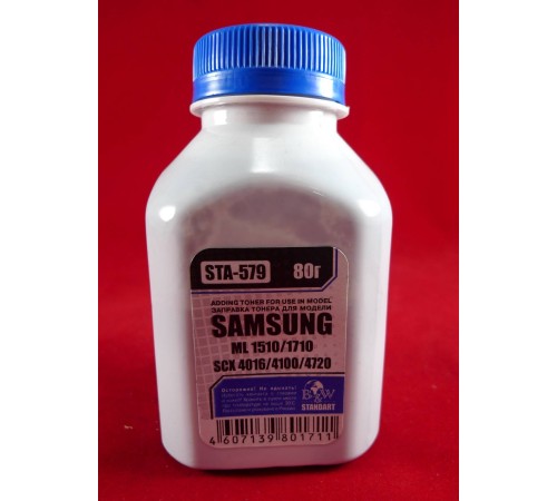 Тонер SAMSUNG ML-1520/1710/1610/2010/SCX 4016/5112/4x20/4100 (фл. 80г) B&W Standart фас.Россия