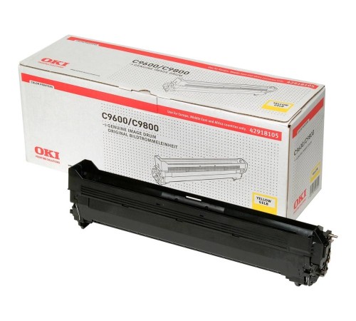 OKI 42918105 Барабан, Yellow {C9600/9650/9800/9850, (30 000стр.)}