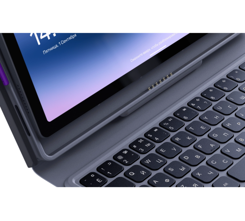 Чехол Kvadra K001G (Y23T01ACC003A) Чехол с клавиатурой для планшета KVADRA_T, модель K001G, цвет графит