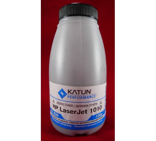 Тонер для картриджей Q2612A/Q2612X, FX-9/FX-10, CRG-703/706 (фл. 100г) Katun фас.России