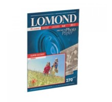 Фотобумага LOMOND 270/A4/20л. СУПЕРГЛ  (Warm)