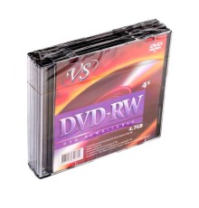 VS DVD-RW 4,7 GB 4x SL/5 (VSDVDRWSL501)