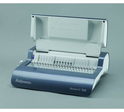 Fellowes Переплетчик QUASAR-E FS-5620901 {перфорирует до 20 листов, сшивает - 500 л.}