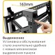 Digis DSM-P0380 выдвижной для панелей 43"-70", VESA макс. 600х400мм, до 70кг, микрорегулировки. Микрорегулировки выноса, высоты, горизонтали, наклона, поворота и уровня