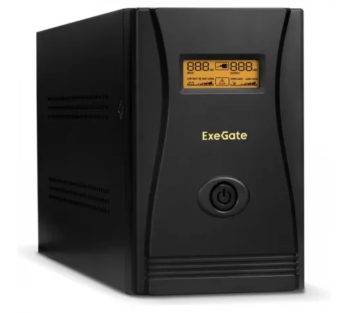 Exegate EP285485RUS ИБП ExeGate SpecialPro Smart LLB-1000.LCD.AVR.C13.RJ <1000VA/650W, LCD, AVR, 6*IEC-C13, RJ45/11, Black> Exegate EP285485RUS ИБП ExeGate SpecialPro Smart LLB-1000.LCD.AVR.C13.RJ <1000VA/650W, LCD, AVR, 6*IEC-C13, RJ45/11, Black>