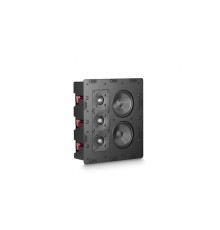 Встраиваемая акустическая система M&K Sound IW150 в корпусе. Металлический прямоугольный гриль под покраску. Цвет: Белый.