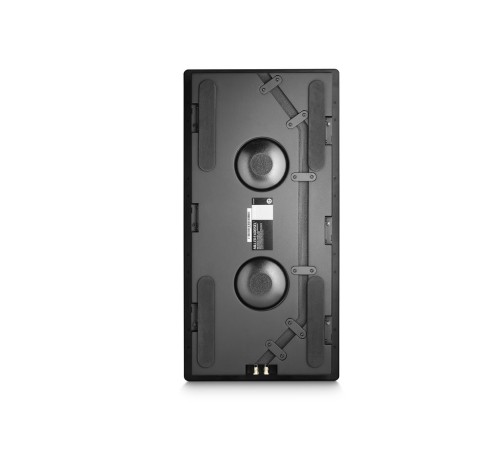 Встраиваемый пассивный сабвуфер M&K Sound IW28S в закрытом корпусе. Металлический прямоугольный гриль под покраску. Цвет: Белый.