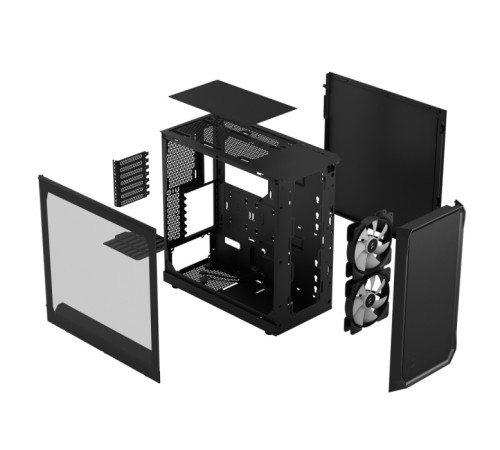 Focus 2 RGB Black TG Clear Tint FD-C-FOC2A-03