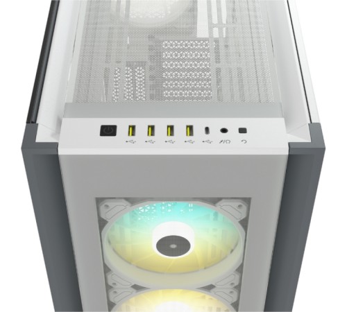 iCUE 7000X RGB CC-9011227-WW Full-Tower ATX,  white, Tempered Glass   (639459)