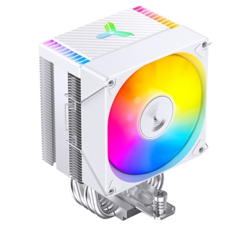 Кулер JONSBO CR-1400 EVO ARGB White LGA1700/1200/115X/AM5/AM4 TDP 180W, PWM, 92mm ARGB