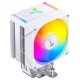 Кулер JONSBO CR-1400 EVO ARGB White LGA1700/1200/115X/AM5/AM4 TDP 180W, PWM, 92mm ARGB