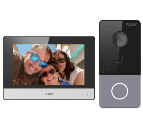 Комплект IP-видеодомофона с Wi-Fi F-VI-5443I IFLOW Комплект IP-видеодомофона с Wi-Fi F-VI-5443I IFLOW