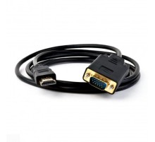 KS-is KS-441 Кабель HDMI M VGA M full (с чипом) черно-черный 1.8м