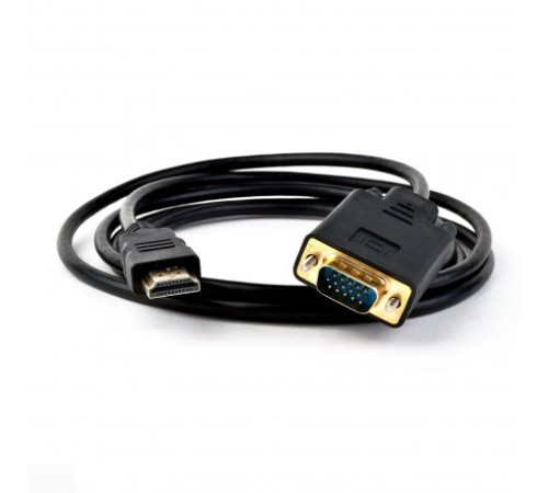 KS-is KS-441 Кабель HDMI M VGA M full (с чипом) черно-черный 1.8м KS-is KS-441 Кабель HDMI M VGA M full (с чипом) черно-черный 1.8м