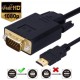 KS-is KS-441 Кабель HDMI M VGA M full (с чипом) черно-черный 1.8м