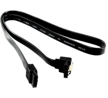 5bites SATA3-7PL50A(BK) Кабель  Serial ATA V3.0, 6Гбит/с, защелка, 0.50м